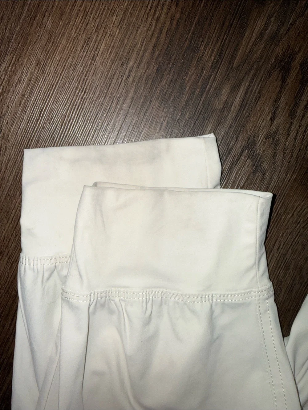 NWT Old Navy SleekTech Go Dry Active Joggers Women's Sz M Ivory High Rise - Picture 6 of 7